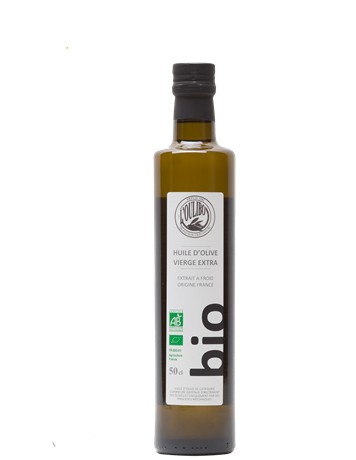 Huile d'olive vierge extra bio Française